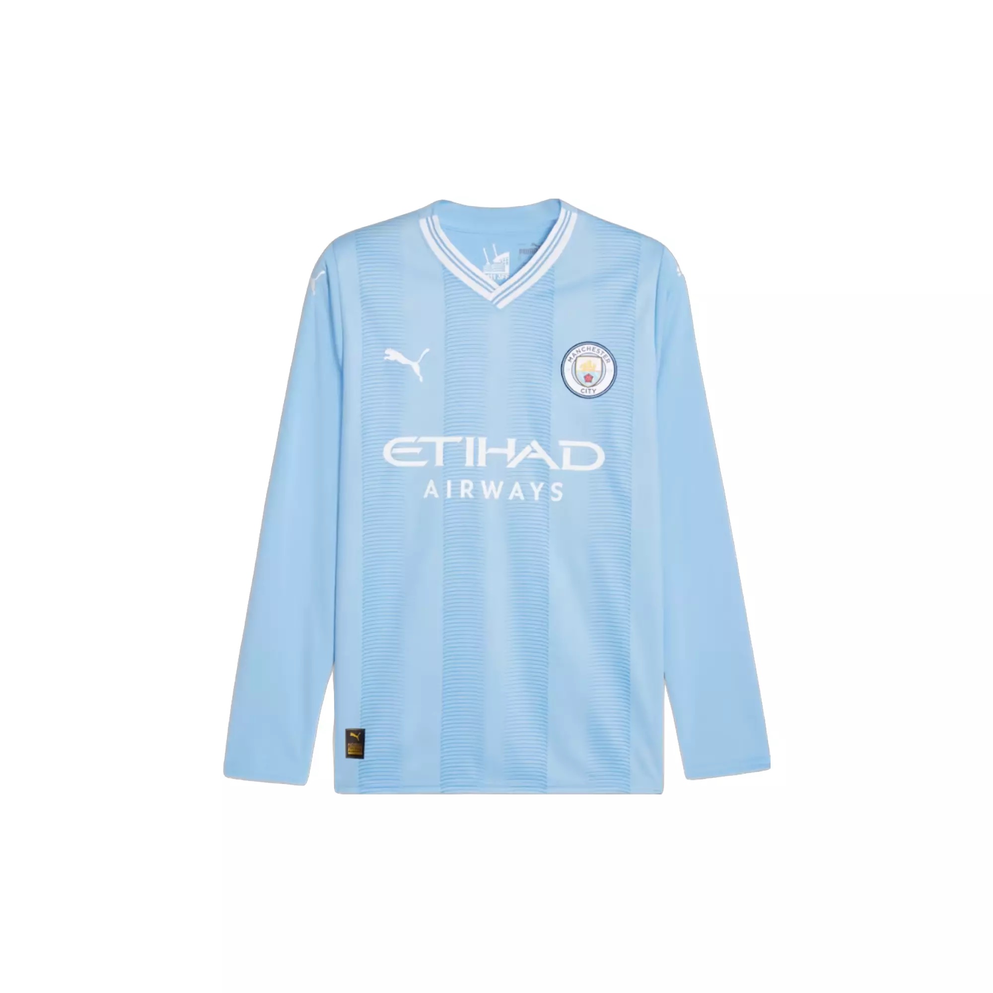 Manchester City Long Sleeve Home Shirt 2023-24 - SOCCALORD