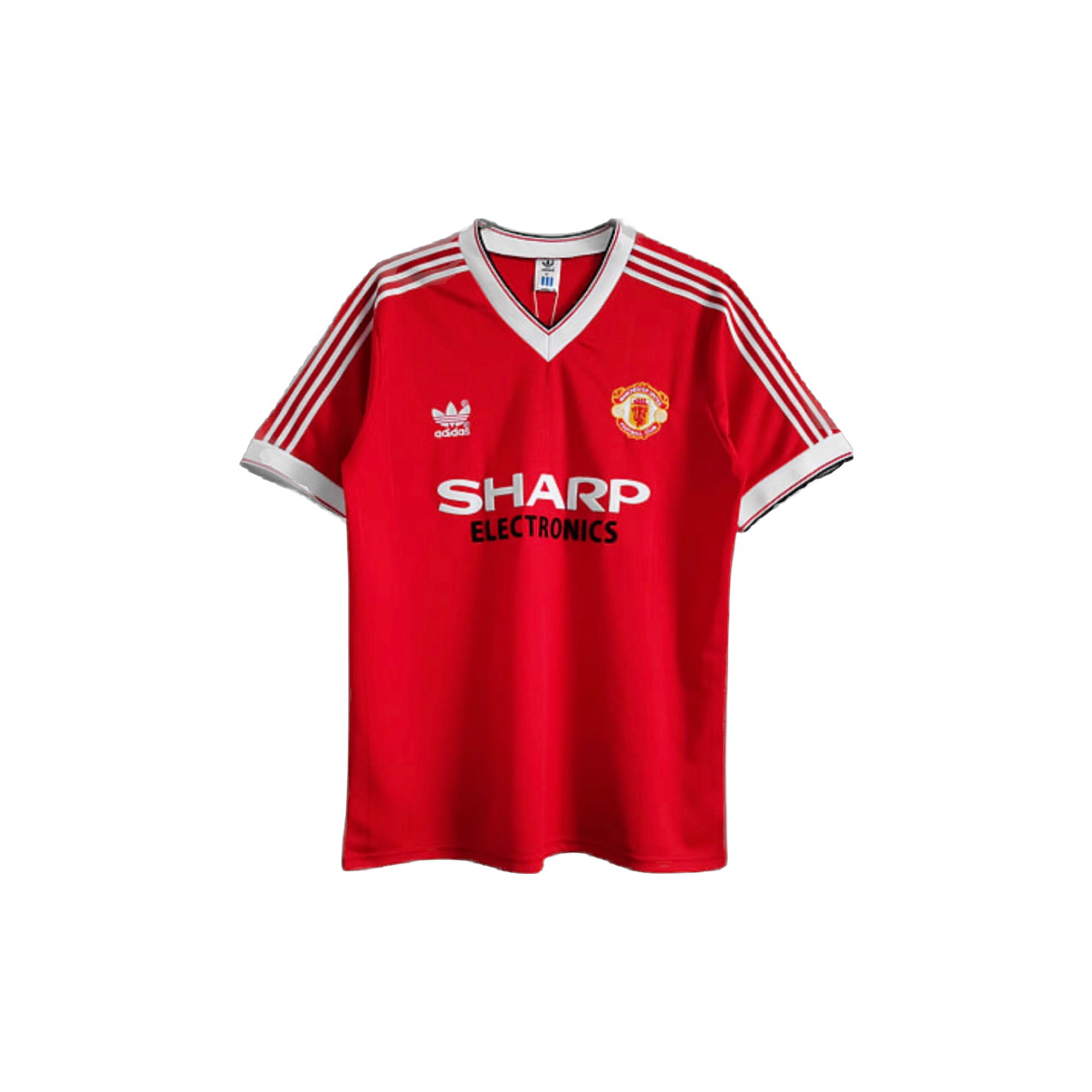 Manchester United ユニフォーム Manchester United Retro Football Shirt 1983 - SOCCALORD